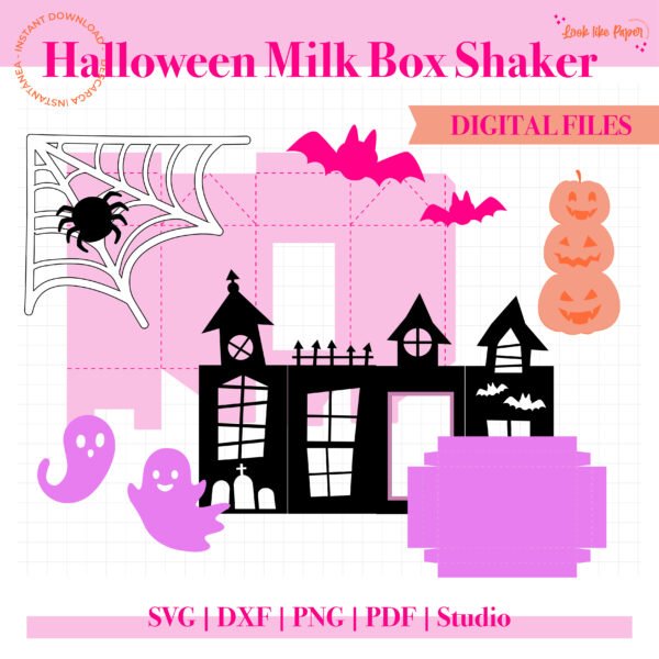 Milk Box Shaker de Halloween