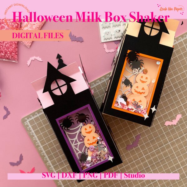 Milk Box Shaker de Halloween