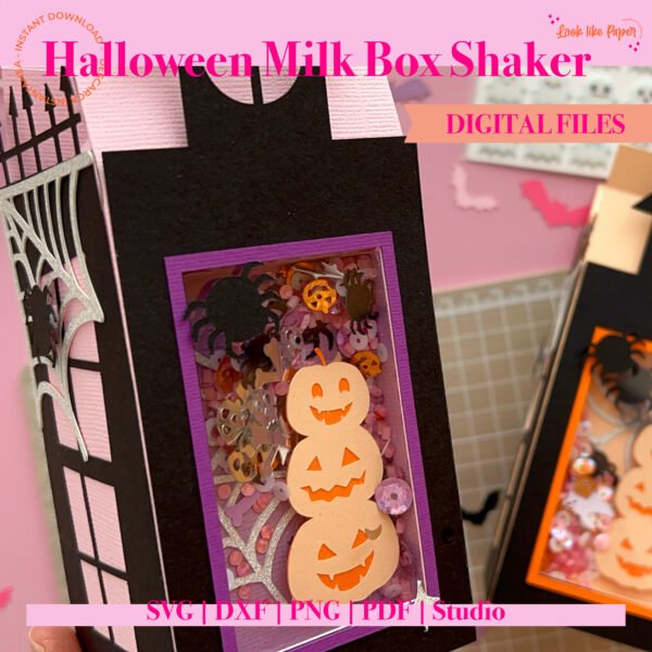 Milk Box Shaker de Halloween