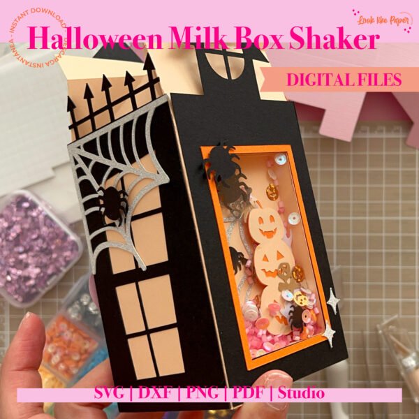 Milk Box Shaker de Halloween